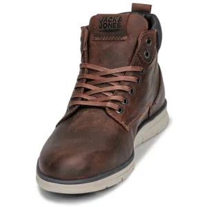 Jack & Jones – JFW TUBAR LEATHER Marron 12