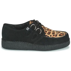 TUK – LOW FLEX ROUND TOE CREEPER Noir / Leopard 10