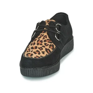 TUK – LOW FLEX ROUND TOE CREEPER Noir / Leopard 12