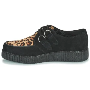 TUK – LOW FLEX ROUND TOE CREEPER Noir / Leopard 14