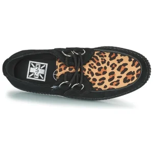 TUK – LOW FLEX ROUND TOE CREEPER Noir / Leopard 18