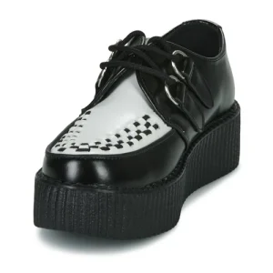 TUK – VIVA HI SOLE CREEPER Noir / Blanc 12