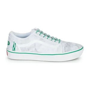 Vans – COMFYCUSH OLD SKOOL Blanc / Gris / Vert 10