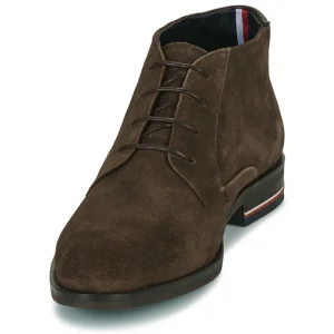 Tommy Hilfiger – Signature Hilfiger Suede Boot Marron 12