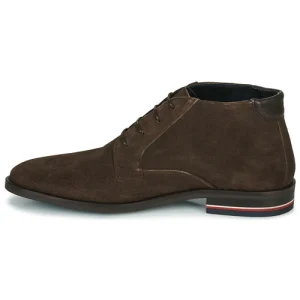 Tommy Hilfiger – Signature Hilfiger Suede Boot Marron 14