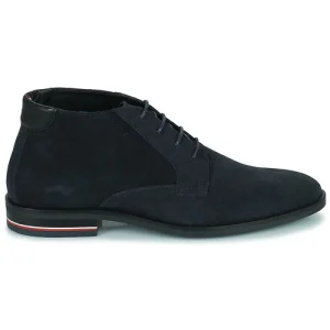 Tommy Hilfiger – Signature Hilfiger Suede Boot Marine 10