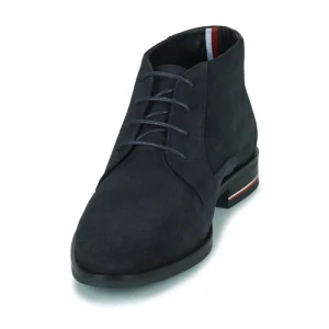 Tommy Hilfiger – Signature Hilfiger Suede Boot Marine 12