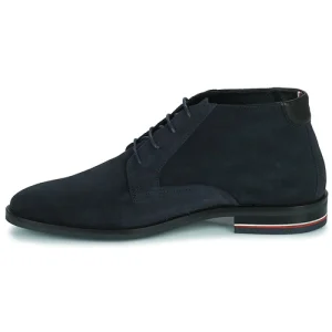 Tommy Hilfiger – Signature Hilfiger Suede Boot Marine 14