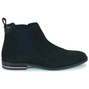 Tommy Hilfiger – Signature Hilfiger Suede Chelsea Marine 10