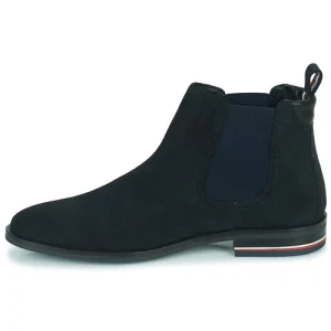 Tommy Hilfiger – Signature Hilfiger Suede Chelsea Marine 14