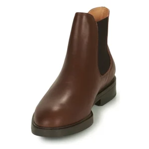 Selected – SLHBLAKE LEATHER CHELSEA BOOT Marron 12