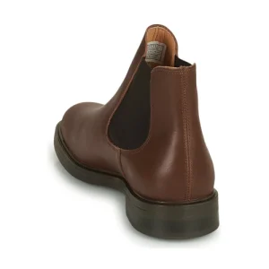 Selected – SLHBLAKE LEATHER CHELSEA BOOT Marron 16