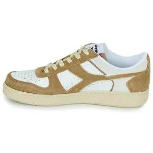 Diadora – MAGIC BASKET LOW SUEDE LEATHER Blanc / Beige 14