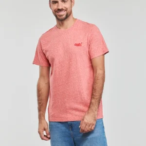 Vêtements Homme Superdry – VINTAGE LOGO EMB TEE Rouge 9