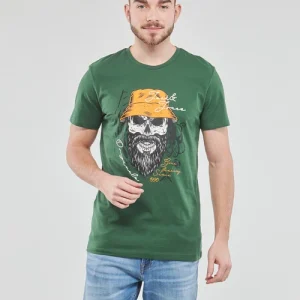 Vêtements Homme Jack & Jones – JORROXBURY TEE SS CREW NECK Vert 9