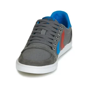 Hummel – SLIMMER STADIL LOW Gris / Bleu / Rouge 12