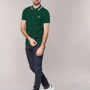 Vêtements Homme Fred Perry – THE FRED PERRY SHIRT Vert 12