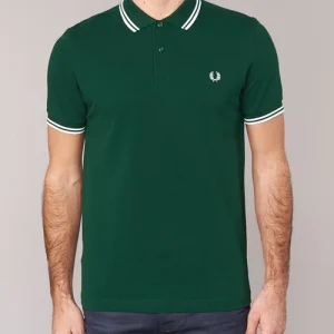 Vêtements Homme Fred Perry – THE FRED PERRY SHIRT Vert 14