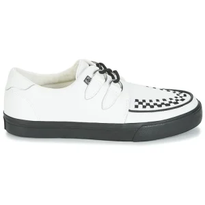 TUK – CREEPERS SNEAKERS Blanc / Noir 10