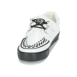 TUK – CREEPERS SNEAKERS Blanc / Noir 12